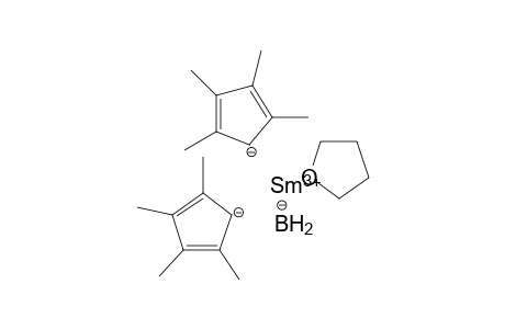 Samarium(III) boranuide bis(2,3,4,5-tetramethylcyclopenta-2,4-dien-1-ide) tetrahydrofuran