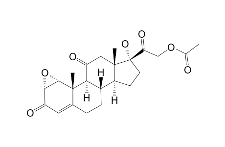 21-ACETOXY-1-ALPHA,2-ALPHA-EPOXY-17-ALPHA-HYDROXY-4-PREGNEN-3,11,20-TRIONE