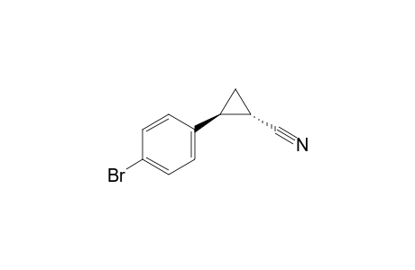 (1S,2S)-2-(4-bromophenyl)cyclopropane-1-carbonitrile