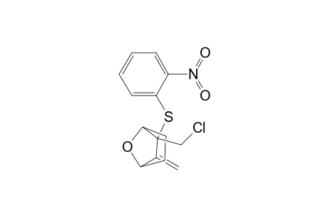 7-Oxabicyclo[2.2.1]heptane, 2-(chloromethyl)-3-methylene-2-[(2-nitrophenyl)thio]-, exo-(.+-.)-