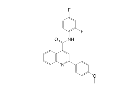 2',4'-difluoro-2-(p-methoxyphenyl)cinchoninanilide