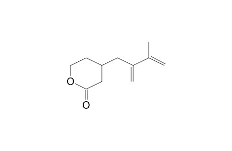 2H-Pyran-2-one, tetrahydro-4-(2-methyl-3-methylene-1-buten-4-yl)-