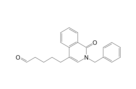 2-Benzyl-1-oxo-4-( 5'-formylpentyl)isoquinoline