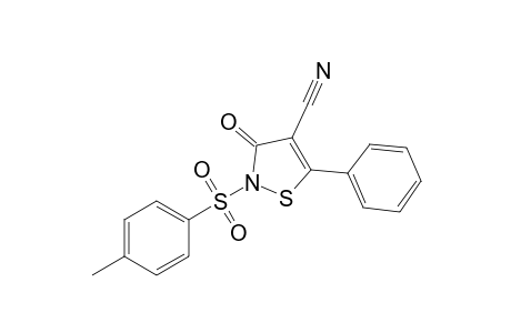 4-Cyano-2-(p-toluenesulfonyl)-5-phenylisothiazol-3-one
