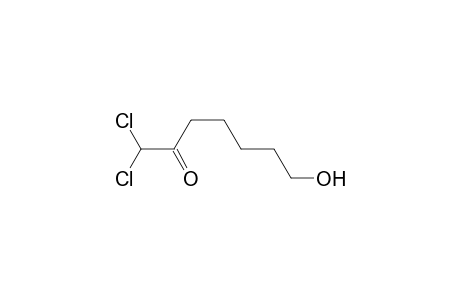 1,1-Dichloro-7-hydroxyheptan-2-one