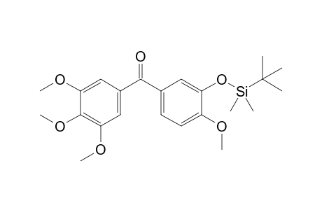 3-[(tert-Butyldimethylsilyl)oxy]-3',4,4',5'-tetramethoxybenzophenone