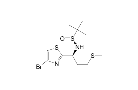 (S)-N-[(S)-1-(4-Bromthiazol-2-yl)-3-(methylthio)propyl]-2-methylpropan-2-sulfinamide