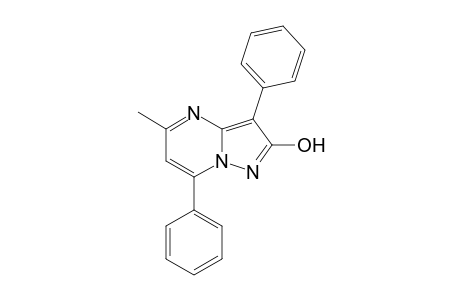 3,7-diphenyl-5-methylpyrazol[1,5-a]pyrimidin-2-ol