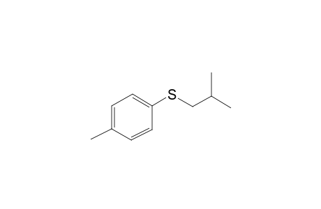 Benzene, 1-methyl-4-[(2-methylpropyl)thio]-