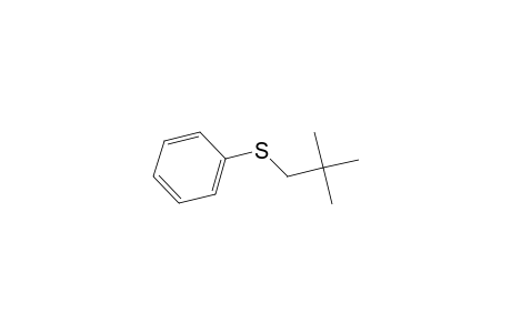 Benzene, [(2,2-dimethylpropyl)thio]-