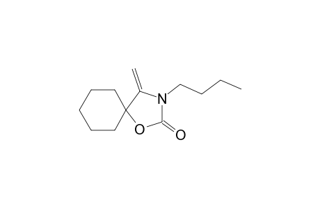 3-n-Butyl-5,5-pentamethylene-4-methylene-oxazolidin-2-one