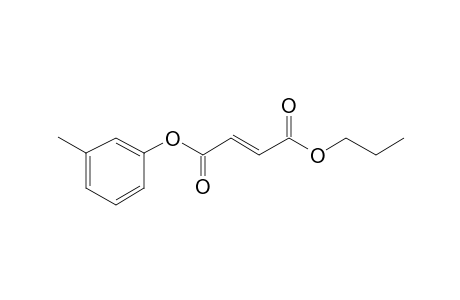 Fumaric acid, 3-methylphenyl propyl ester