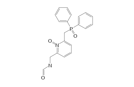 2-[(Diphenylphosphoryl)-methyl]-6-(formamidomethyl)-pyridine-1-oxide