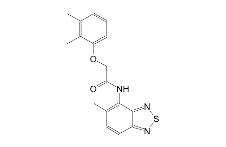 2-(2,3-dimethylphenoxy)-N-(5-methyl-2,1,3-benzothiadiazol-4-yl)acetamide