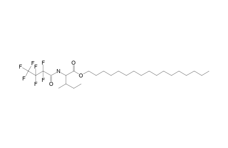 L-Isoleucine, N-heptafluorobutyryl-, heptadecyl ester