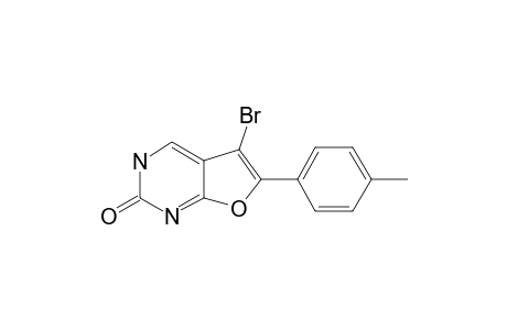 5-BROMO-6-(4-METHYLPHENYL)-2,3-DIHYDROFURO-[2,3-D]-PYRIMIDIN-2-ONE