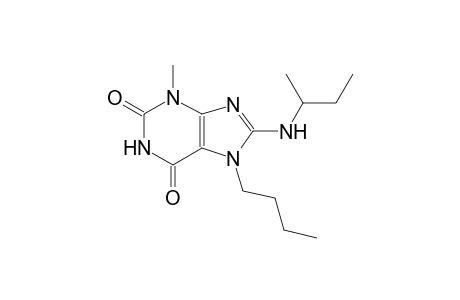 7-butyl-8-(sec-butylamino)-3-methyl-3,7-dihydro-1H-purine-2,6-dione