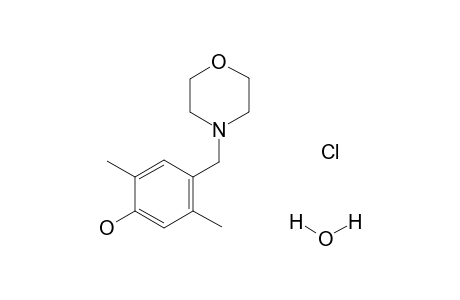 2,5-Dimethyl-4-(morpholinomethyl)phenol hydrochloride monohydrate