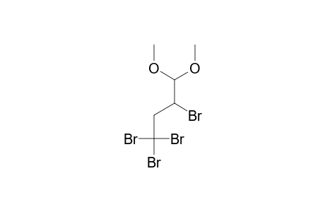 1,1,1,3-tetrabromo-4,4-dimethoxybutane