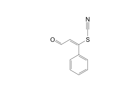 3-PHENYL-3E-THIOCYANATO-PROPENALE