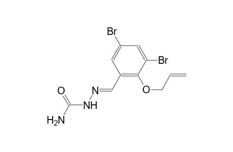 2-(allyloxy)-3,5-dibromobenzaldehyde semicarbazone