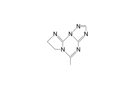 5-Methyl-7,8-dihydro-imidazo(1,2-E)-1,2,4-triazolo(1,5-A)-1,3,5-triazine