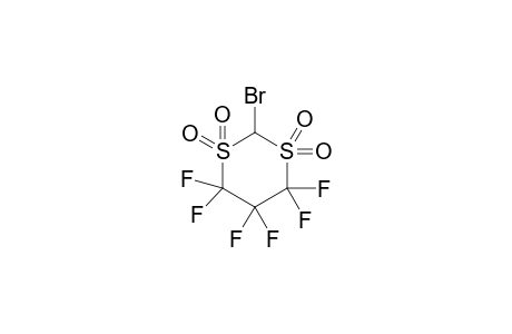 2-Bromo-4,4,5,5,6,6-hexafluoro-1,3-dithiane 1,1,3,3-tetraoxide