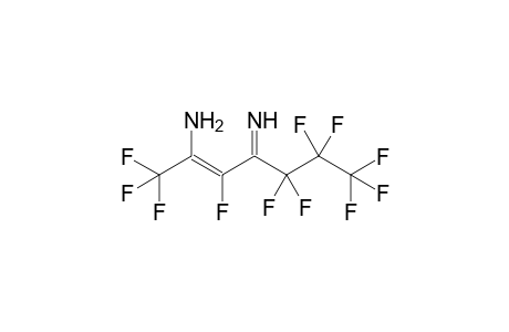 1-(Perfluoropropyl)-1-imino-2,4,4,4-tetrafluoro-3-aminobut-2-ene