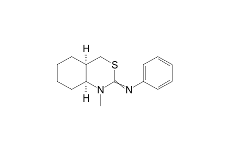 cis-1-methyl-N-phenyl-4a,5,6,7,8,8a-hexahydro-4H-benzo[d][1,3]thiazin-2-imine