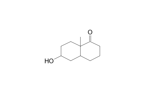 1(2H)-Naphthalenone, octahydro-6-hydroxy-8a-methyl-