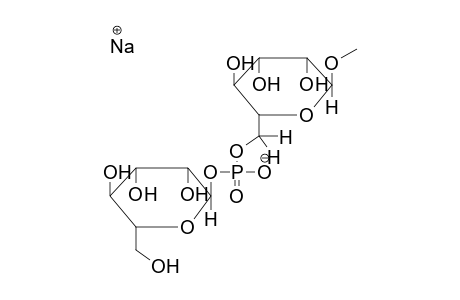 METHYL 6-O-ALPHA-D-MANNOPYRANOSYLPHOSPHO-ALPHA-D-MANNOPYRANOSIDE,SODIUM SALT