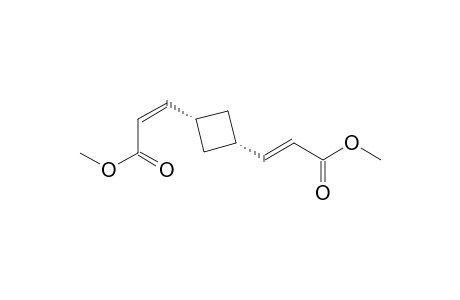 2-Propenoic acid, 3,3'-(1,3-cyclobutanediyl)bis-, dimethyl ester, [1.alpha.(E),3.alpha.(Z)]-