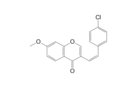 (Z)-4'-Chloro-7-methoxy-3-styrylchromone