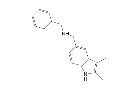 5-[(benzylamino)methyl]-2,3-dimethylindole