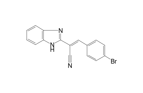 2-(1H-Benzoimidazol-2-yl)-3-(4-bromo-phenyl)-acrylonitrile