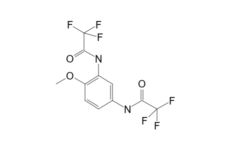 4-Methoxybenzene-1,3-diamine, N1,N3-bis(trifluorocetyl)-