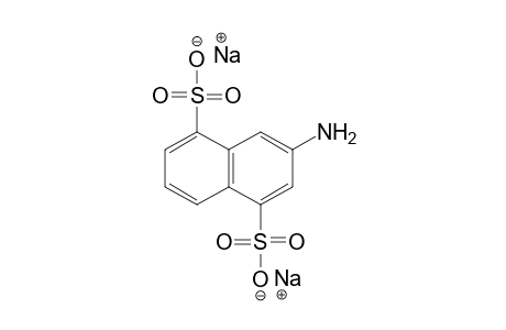 3-amino-1,5-naphthalenedisulfonic acid, disodium salt