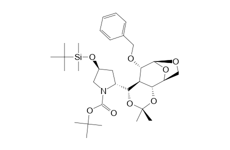 #14;1,6-ANHYDRO-2-O-BENZYL-3-DEOXY-1',4-O-ISOPROPYLIDENE-3-[(1'R)-4'-O-(TERT.-BUTYL)-DIMETHYLSILYL-N-TERT.-BUTYLOXYCARBONYL-2',3',5'-TRIDEOXY-2',5'-IMI