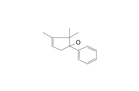 2,2,3-Trimethyl-1-phenyl-cyclopent-3-enol