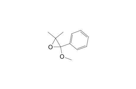 2-Methoxy-3,3-dimethyl-2-phenyloxirane