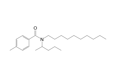 Benzamide, 4-methyl-N-(2-pentyl)-N-decyl-