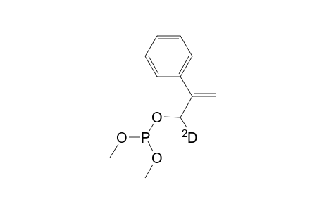 DIMETHYL-(R,S)-[1-(2)H]-2-PHENYL-2-PROPENYL-PHOSPHITE