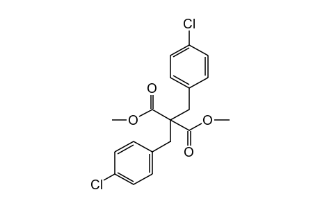 bis(p-chlorobenzyl)malonic acid, dimethyl ester