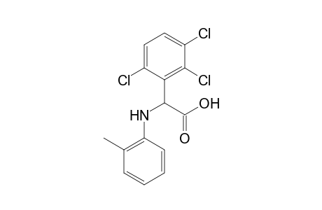 Benzeneacetic acid, 2,3,6-trichloro-alpha-[(2-methylphenyl)amino]-
