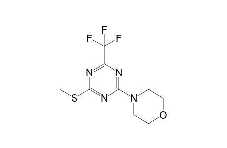 2-(methylthio)-4-morpholino-6-(trifluoromethyl)-s-triazine
