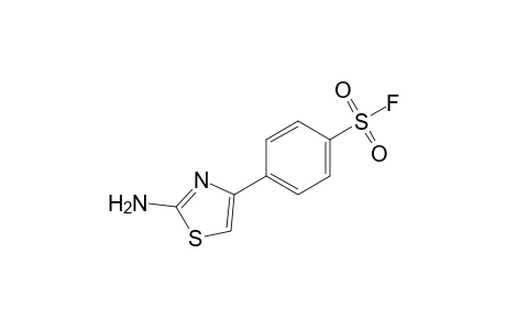 p-(2-amino-4-thiazolyl)benzenesulfonyl fluoride