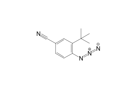 4-azido-3-tert-butyl-benzonitrile