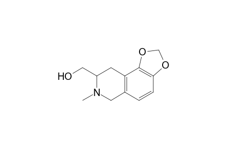 3-Hydroxymethyl-2-methyl-5,6-methylenedioxy-1,2,3,4-tetrahydroisoquinoline
