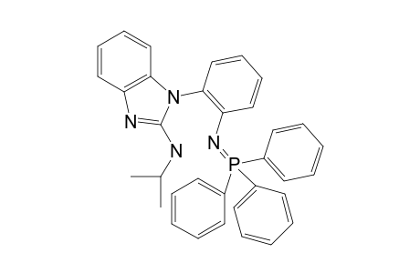 2-Isopropylamino-1-[(N-(triphenylphosphoryl)imino)phenyl]benzimidazole