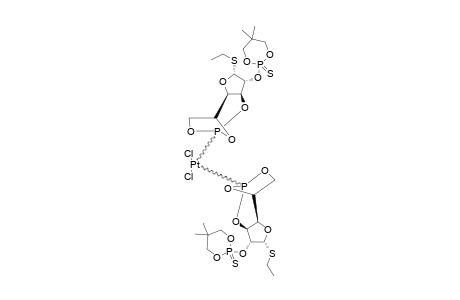 #3A;(SP-4-2)-BIS-[3,5,6-BICYCLOPHOSPHITE-ETHYL-2-(5,5-DIMETHYL-2-SULFIDE-1,3,2-DIOXAPHOSPHORINANE-2-YL)-1-THIO-ALPHA-D-GLUCOFURANOSIDE-KAPPA-P]-DICHLOROPLATINU